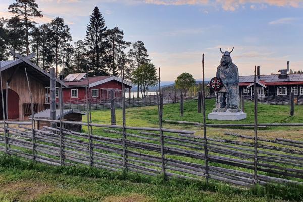 Camp Viking in Zweden was een unieke logeerplek.